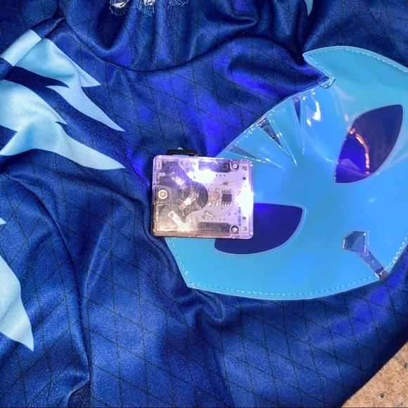 PJ MASKS CATBOY Light Up Halloween Costume Size Lg 4-6 - Picture 5 of 7